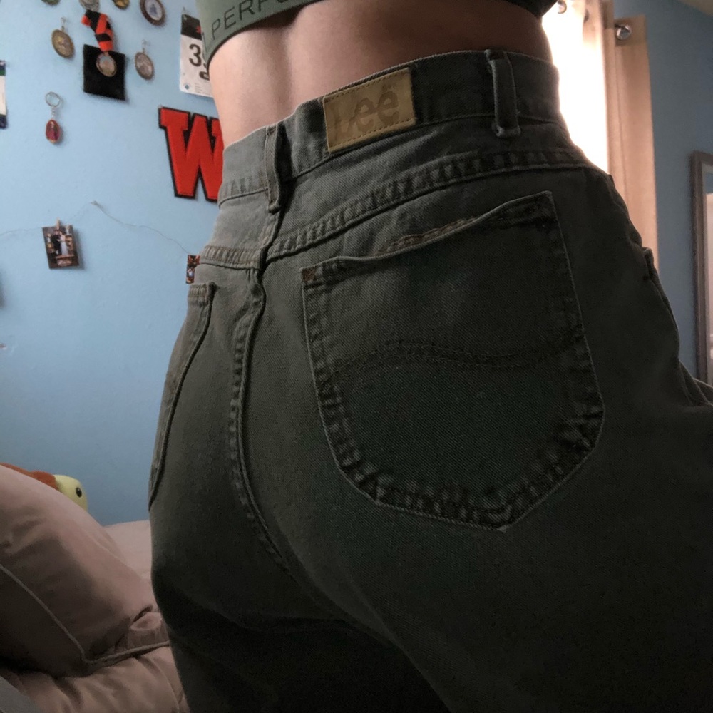 Lee Olive Wash Shorts